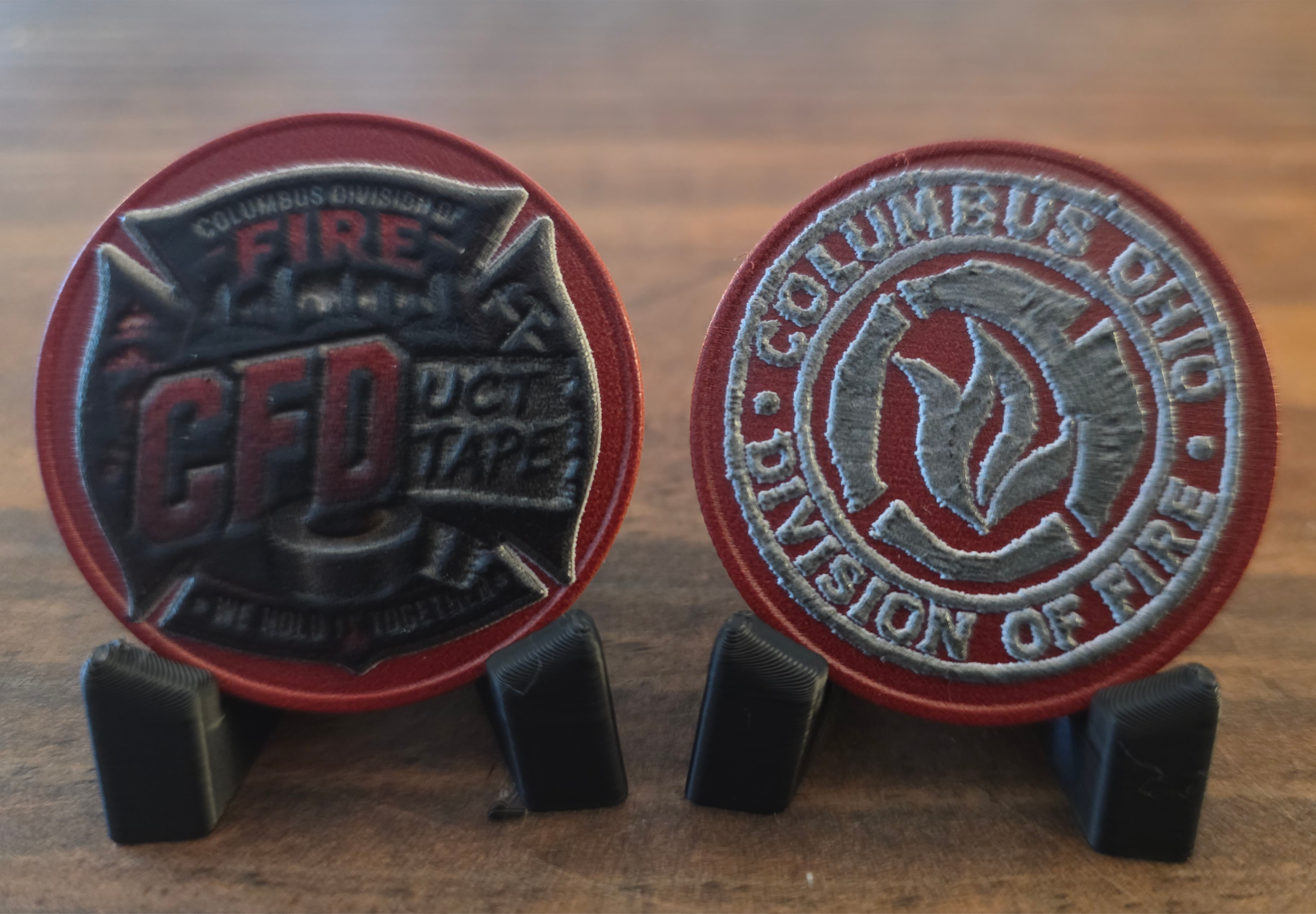 CFDuct Tape Challenge Coin