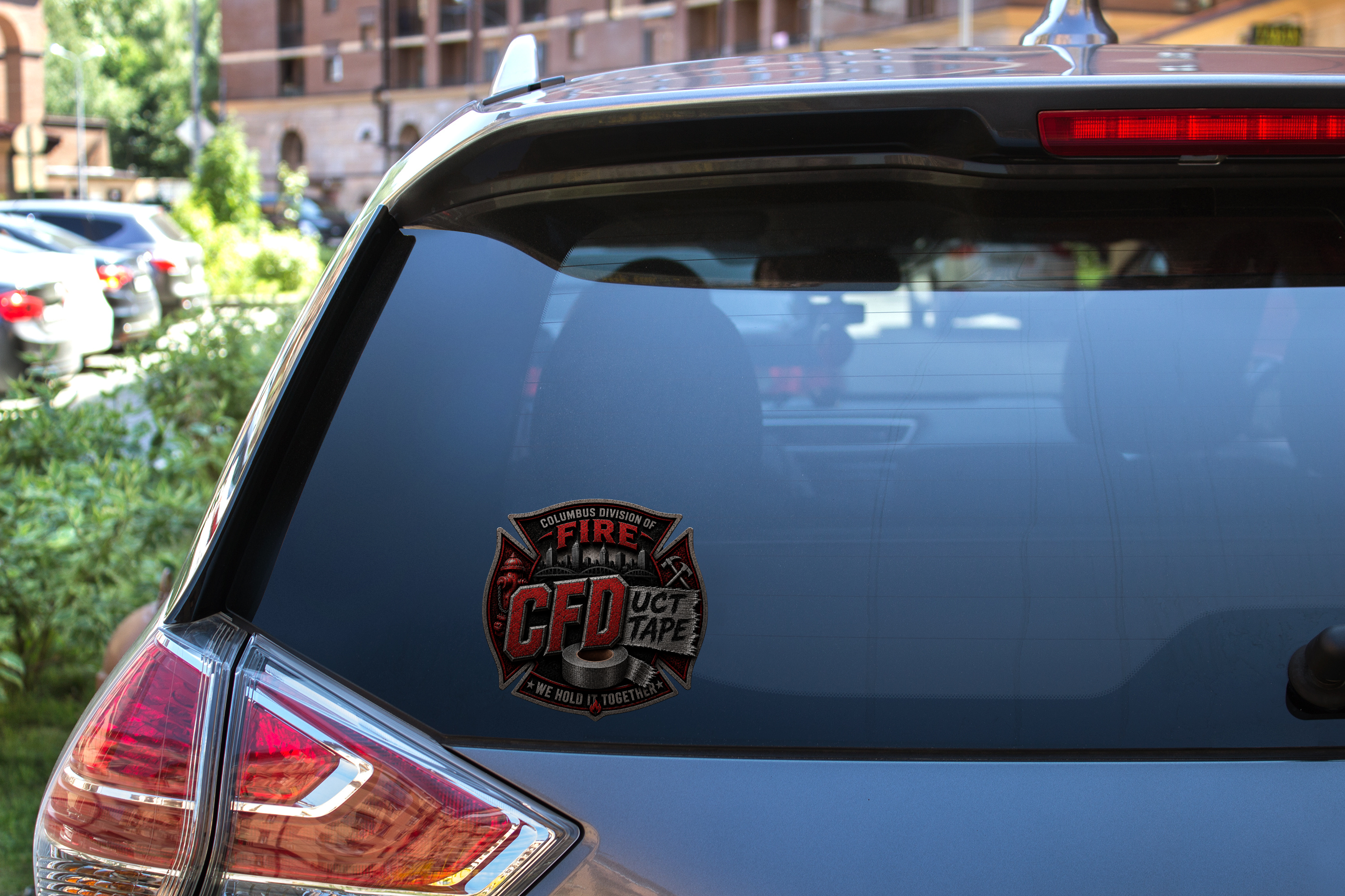 CFDuct Tape Decal